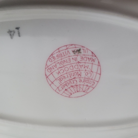 Vintage ceramic plate - Picture 3 of 4